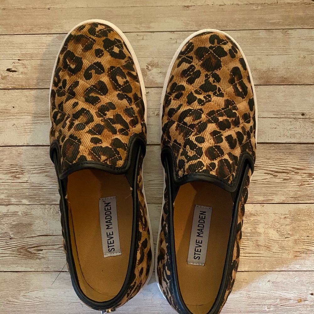 NEW Steve Madden Leopard Shoes